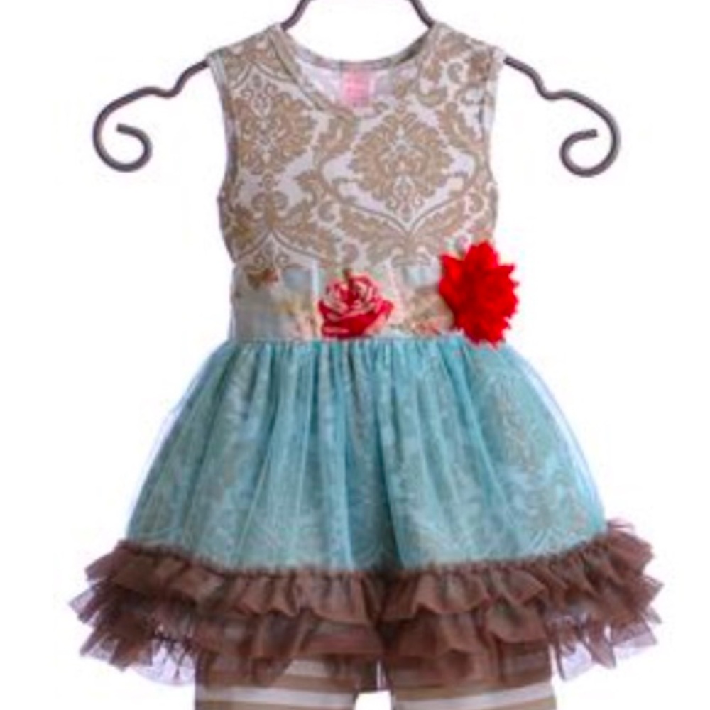 3T Giggle Moon Wedding Bells Tutu Dress- Hard to Find! - Picture 2 of 11